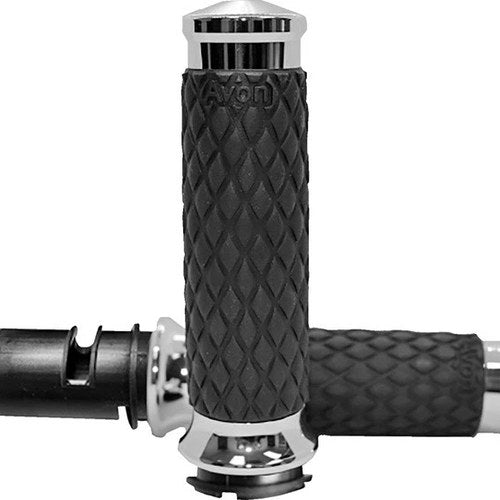 Avon Diamond Contour Grips Chrome Harley Davidson Road Glide/Street Glide 2024