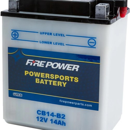 Wps Fire Power CB14-B2 Battery #CB14-B2 for Honda VT800C Shadow 800 1988