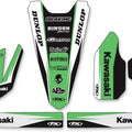 Factory Effex Universal Trim Kit Black/Green/White #19-50126 fits Kawasaki