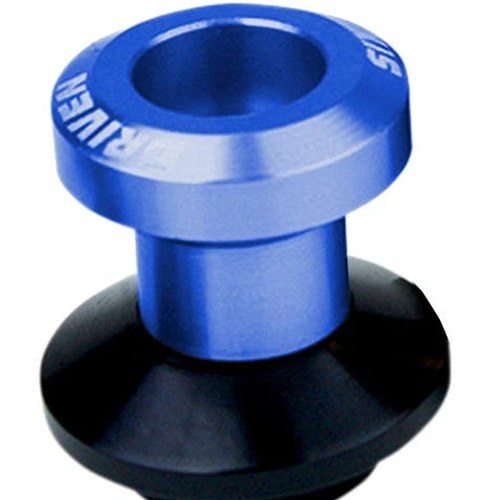 Driven D-Axis Swingarm Spool 10mm Blue Kawasaki ZRX1200R/ZRX1100