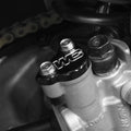 Works Connection Rear Brake Master Cylinder Cover Black #21-515 for Honda