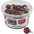 Chris Products License Plate Reflectors Red 40-Pack