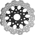 Twin Power Scalloped Floating Rotor 11.8" Black #1399XTB Harley Davidson