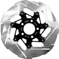 Sbs 7-Spoke Brake Rotor Design D Rear Polished Harley Davidson Dyna/Softail
