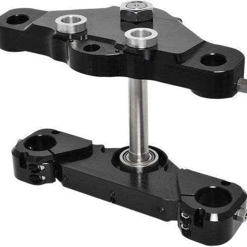 Hawg Halters X-23 Bolt-On Triple Tree Kit for 23" Wheels 6 Degree Black 41FLAX23