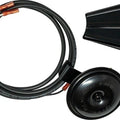 Kodlin Horn Relocation Kit Gloss Black Harley Davidson Road Glide/Street Glide