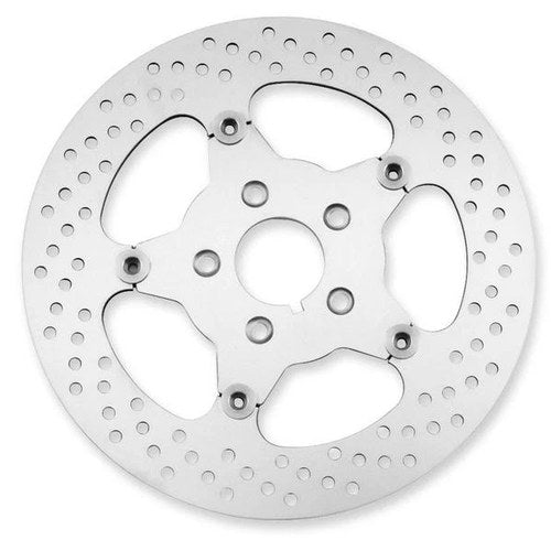 Biker's Choice Full Floating Mirror Brake Rotor Front 11.5" Polished #144139