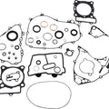 Moose Complete Gasket Kit with Oil Seals Honda CRF250R 4-Stroke 2018-2019