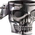 Kruzer Kaddy Skull Perch Mount Cup Holder Chrome