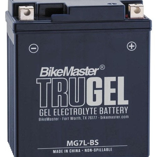 BikeMaster TruGel Battery #MG7L-BS fits Kawasaki/Suzuki/Honda/Yamaha