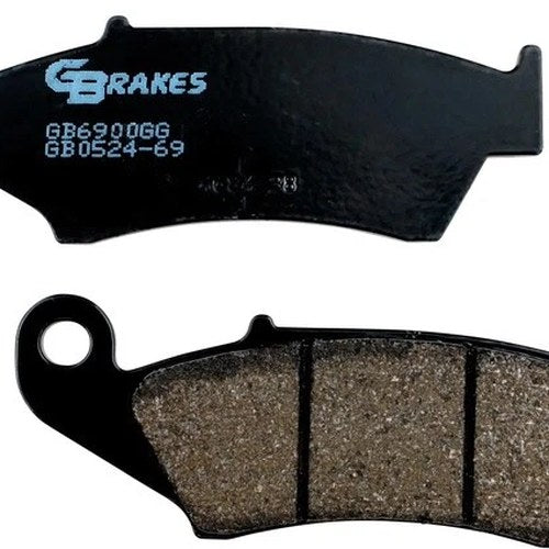 GBrakes Semi-Metallic Brake Pads Front #GB0524-69 for Aprilia/Beta/Honda/Kaw/Suz