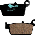 GBrakes Semi-Metallic Brake Pads #GB0505-69 for Gas/Honda/Kaw/Suz/Yam