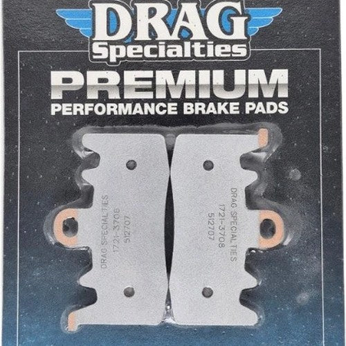 Drag Specialties Premium Sintered Brake Pads Front #298802 Indian