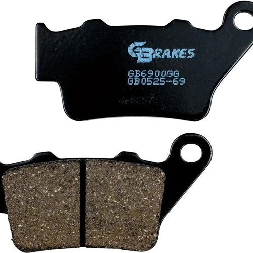 GBrakes Semi-Metallic Brake Pads #GB0525-69 for Yamaha Zuma 125 2018-2023