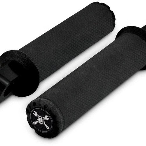 Burly Brand Hawk Footpegs Textured Black #B13-1123TB Harley Davidson