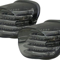 Custom Dynamics ProBEAM LED Squareback Taillight Kit Smoke #TRIKE-KIT-2S