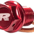 Rfx Magnetic Drain Bolt Red for Honda CRF250X 4-Stroke/CRF250R 4-Stroke