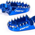 Rfx Pro Aluminum Footpegs Blue for Yamaha YZ450F/YZ250F 4-Stroke/WR450F