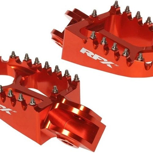 Rfx Pro Aluminum Footpegs Orange #FXFR 50400 99OR KTM/Husqvarna/Gas