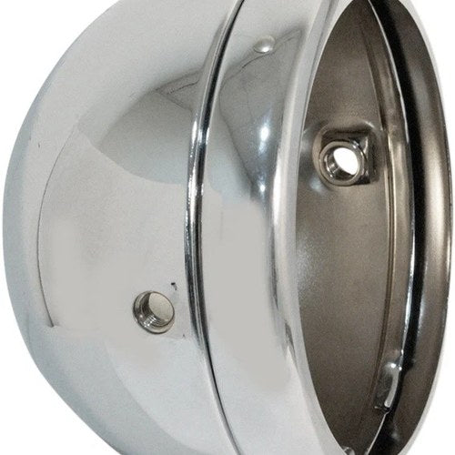 Emgo Lucas Style Side-Mount Headlight Shell 5.75" Chrome