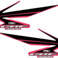 Factory Effex Original Shroud Graphics 2007 Red 10-05334 Honda CRF450R 2005-2008