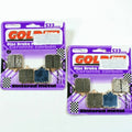 Brake Pad Set GoldFren S33-177 Ebc Equiv FA322/4HH Front for 2 Calipers