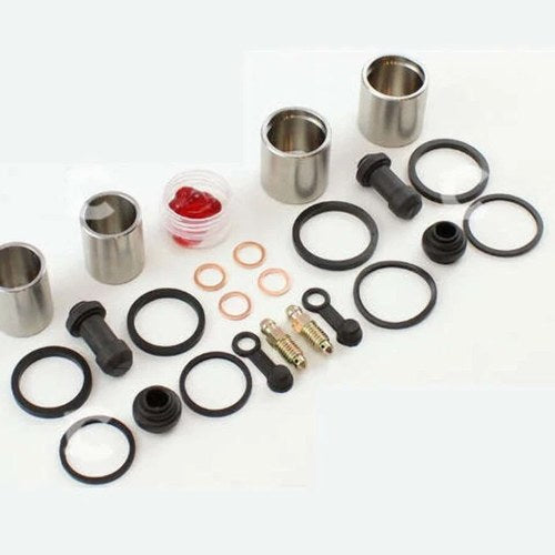 Brake Caliper Seal+Stainless Piston Kit for 1988-00 Honda Goldwing GL1500 Front