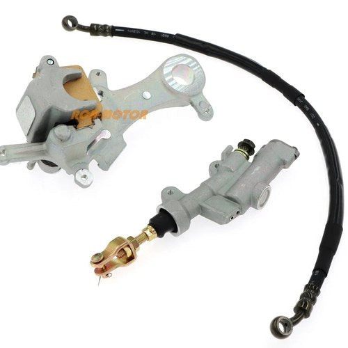Rear Brake Master Cylinder Caliper & Hose Assembly for Yamaha YZ250 YZ 250 06-21