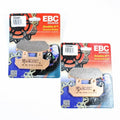 Ebc Sintered Brake Pad Set - 2 Pair FA124HHx2
