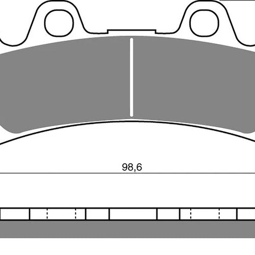 Goldfren 054-S33, VD258, FA190, FDB864, SBS683 Disc Pads (Pair)
