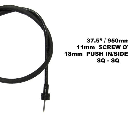 Speedo Cable for 1987 Yamaha SR 400 (Front Drum & Rear Drum) (1JR)