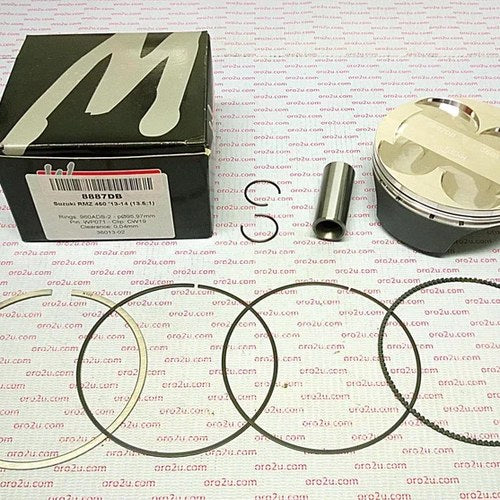 Piston Kit 13-14 RMZ450 96 HC Wossner 8887DA Suzuki
