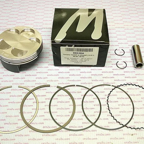 Piston Kit 98-99 YZF400 92.00 Forged Wossner 8603DA