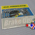 Disc Brake Front CR XR Honda CROSS-CENTER Product 5100-152 4 Holes Spaced