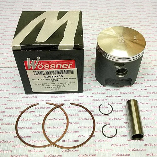 Piston Kit 86-97 TS250 70.50 Wossner 8013D050