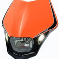 V-FACE LED Headlight Racetech MASKARNR009 ORANGE/BLACK