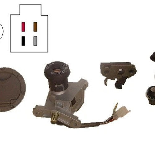Ignition Switch for 2001 Yamaha YQ 100 Aerox (5ME4)