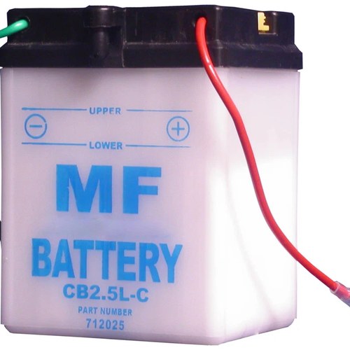 Battery (Conventional) for 1983 Honda CB 125 RS NO Acid