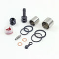 Brake Caliper Seal+Stainless Stl Piston Kit for 1994-06 Kawasaki Concours Front