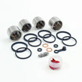 Brake Caliper Seal+SS Piston Kit for 1999-2009 Yamaha XV1600A Road Star Rear