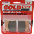 Goldfren AD053, VD327/2, VD416, FA58, FA161, SBS556 Disc Pads (Pair)