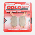 Brake Pads Sintered Goldfren AD-021 Rear (EBC Equivalents FA174HH FA496HH)
