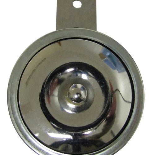 Horn 12 Volt Chrome OD 85mm 12V DC