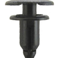 Fairing Clips 6mm x 12mm Black Plastic Button Type Tapered (Per 10)