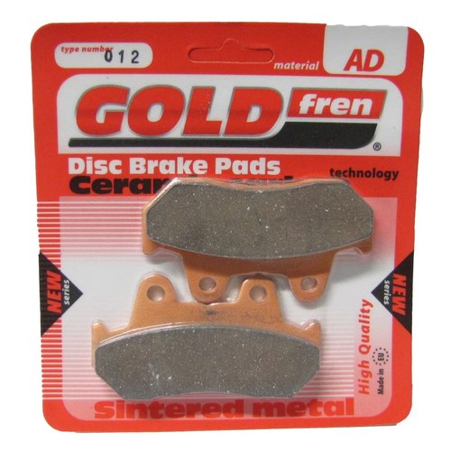 Brake Disc Pads Rear R/H Goldfren for 1985 Honda NS 250 RE (MC11)