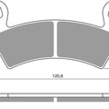 Goldfren AD313, FA452, DP996 Disc Pads (Pair)
