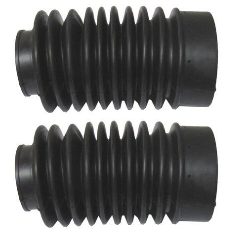 Fork Gaitors British Black 160mm Long Top 42mm Bottom 62mm (Pair)