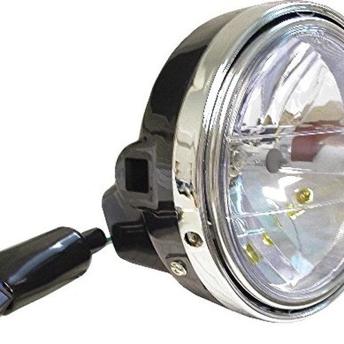 Headlight Round Complete Yamaha RD350 LC 8" Clear Lens