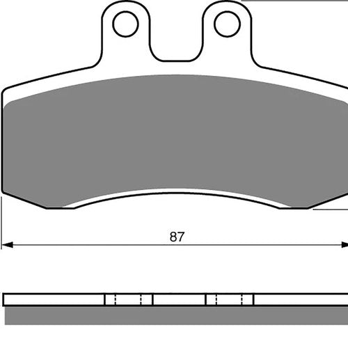 Goldfren AD105, FA177, FDB782, DP615, SBS681, VD982 Disc Pads (Pair)