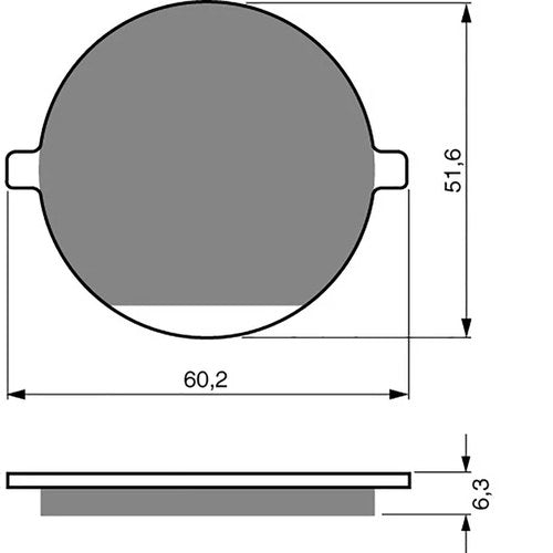 Goldfren AD097, FA198, SBS699 Disc Pads (Pair)